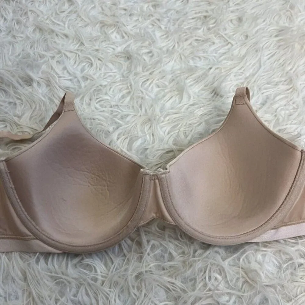 Savage X Fenty Women’s Nude Padded Bra Size 36D Solid Underwire - Picture 3 of 7